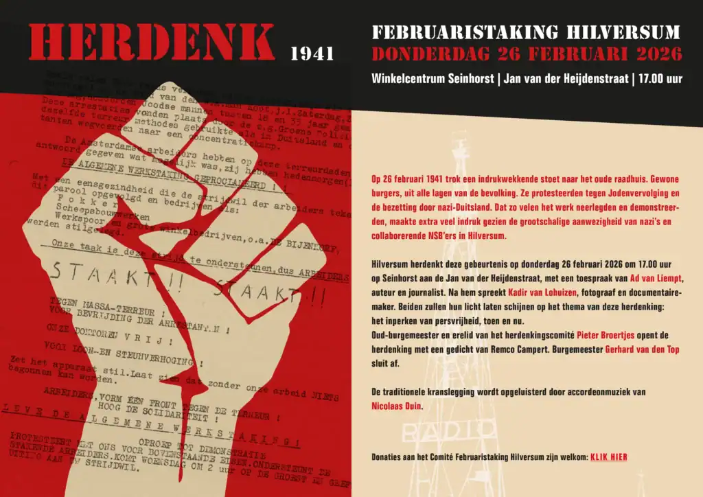 Flyer Herdenking 2026